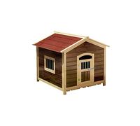 Cat Villa Casa para Perros Perrera para Mascotas Cuatro Estaciones Universal para Gatos Jaula para Perros Perro Grande al Aire Libre Villa para Perros al Aire Libre Cat House Cat Condo (M)