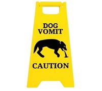 Cat Vomit Wet Floor Sign - 3d Printed Cat Vomit Caution Sign,et Floor Caution Yard | 4 Inch Pet Vomitt Floors Signs For Cats Lovers Pet Enthusiasts Yellow