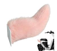 Cat Wagging Tail Car Decor - USB Voice Control Plush Tails, Electric Swinging Rear Car Decoration with Voice Activation, USB Rechargeable Plush Tail with Hook & Loop Strap for Cars, SUVs, Trucks