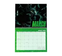 Cat Wall Calendar | Jan To Dec 2026 Planner | 12 Month Funny Pet Calendars | Monthly Yearly Countdown Advent For Family Living Room Study Home Office School Animal Photo Garden Decoration