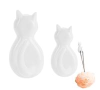 Çat Ẁall H̄ook - Percha adhesiva de 10 cm, gancho de gatito ďe dibujos animados | Sin taladro, gancho totalmente montado para ropa, toallas, sombreros, dormitorio, baño, cocina, entrada, lavadero,