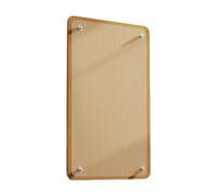 Cat Wall Scratcher - 23.62 Inch Cat Scratch Mat | Sisal Duŕable Claw Pad - Wall-Mounted Furniture Protector with Easy-Install Stickers and Screws for Cats to Scratch and Play