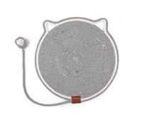 Cat Wall Scratcher, Round Scratch Pad with Hanging Ears, Cotton Twine Cats Toy and Furniture Protector, Cozy Bed for Couch or Sofa, Essential Cat Accessory for Play and Rest, 43cm