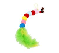 Cat Wand Toy Refill Cabezal de Repuesto de Felpa Suave para Gatos de Interior 1 Unidad