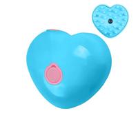 Cat Water Brush, Spray Grooming Comb, Pet Massage Brush, Heart Shaped Rechargeable Design, Gentle Cleaner Tool, Anti Static Hair Remover, for Long Short Hair Shedding Home