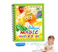 Cat Water Coloring Book - Water Doodle Book Painting Kit, Reusable Coloring Drawing Pad | messs Free Artistic Learning Cognitive Development For Interactive Inkless Practice Tool Learning Fun