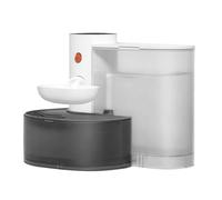 Cat Water Dispenser, Auto Pouring Design Water Feeder, 3l Cat Waterer Bowl, 12.99x9.25x9.84 Inches Large Capacity Drinking Area for Animals, Indoor Livingroom and Kitchen