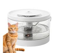 Cat Water Dispenser, bebedor antiderrames de gran capacidad para gatos de interior | Dispensador de agua automático para gatitos, para perros y cachorros para interiores casa salón esquina