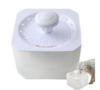 Cat Water Dispenser Fountain, 2.5L Automatic Pet Water Fountain with Filter, Circulating Drinking Bowl for Dogs and Cats, Ideal for Indoor and Outdoor Use, Inside Water Circulation Drinking Bowl