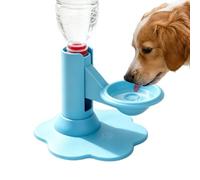 Cat Water Dispenser Stand|Anti-Tip Cat Water Bowl with Suction Base