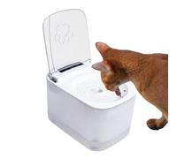 Cat Water Fountain - 3L Automatic Dispenser Bowl | Pet Fountain with Automatic Sensor Opening Cover | For Home Kitchen Living Room Apartment Play Area