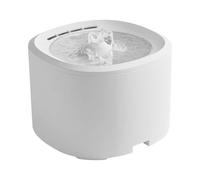 Cat Water Fountain, 3L Automatic Dispenser, USB Powered Filter System, Continuous Flow Design, Quiet Build, Encourages Hydration, Easy Refill Setup, Perfect for Home, Travel, 19x19x13.5cm