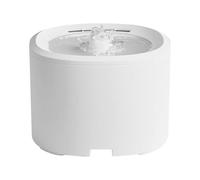 Cat Water Fountain, 3l Automatic Pet Water Dispenser, USB Powered Quiet Circulation Pump, Multi-Layer Filter System Design, for Cats Dogs Multi-Pet Homes Travel Vacation Use, 19x19x13.5cm White