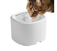 Cat Water Fountain, 3L Kitten Automatic Waterer, 7.48x7.48x5.31 Inches USB Filtered Fountain with Triple Filtration System, Multi-Pet Drinking Solution for Home, Travel, Hydration