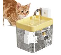 Cat Water Fountain | Automatic Pet Dispenser | Indoor Pet Fountain | Pump | Cat Hydration Station Fresh Flowing Water PC For Cats Dogs, Silent Pump Drinking Fountain