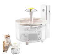 Cat Water Fountain Cordless, 53Oz by 1.5L Cat Drinking Fountain, Quiet Water Feeder Large Capacity with Motion Sensor for Indoor Cats, Dogs, Puppies, Cat Fountain with Motion Sensor, Pet Water Fountai