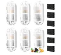 Cat Water Fountain Filter, 6 Piece Dispenser Replacement, Dog Fountain Spon