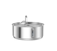 Cat Water Fountain, Fuente de Agua for Gatos de Acero Inoxidable de Gran Capacidad (8 litros), dispensador de Agua for Mascotas con Filtro, Bebedero for Perros y Gatos.,for Cats(1set-1Filter-Sensor)