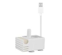 Cat Water Fountain Pump - Bomba sumergible para acuario, mini sistema de circulación de agua silenciosa para acuario, hidroponics, pequeño acuario, booster circular para mascotas, dispensador de agua