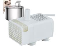 Cat Water Fountain Pump, Replacement Cat Fountain Pump, ABS USB Ultra-Quiet Submersible Motor, Ideal Pet Supply For Indoor & Outdoor Use, 2.17x1.5x1.18 Inches