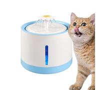 Cat Water Fountain, Puppy Water Dispenser, LED Water, Recargable Dog Bowl, Auto Watering Dish, Pet Drinking Fountain, 2L Pet Dispenser, Dog Water Bowl, Water Bowl for Dogs, Cat and Dog Fountai