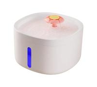 Cat Water Fountainm, 2.6l USB Plug-In Water Dispenser Fountain, Two Water Dispensing Modes Large Capacity Cat Drinking Dish for Dining Room, Bedroom, Cat Hydration Fountain