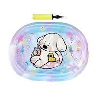 Cat Water Mat - Cat Water Led Tame Loco | Mascotas Sensoriales Juegan Pad | Rectángulo engrosado Plegable Inflable Juguete De Ejercicio, Almohadilla De Enfriamiento Interactiva Para