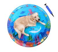 Cat Water Mat - Cat Water play mate | Interactive Splash Mat For Cats & Kittens | Non-Slip Water Play Pad For Indoor Fun | Pet Cooling Mat For Summer | Leak-Proof Cat Activity Toy For Hydration & Play