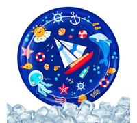 Cat Water Play Mat, 100cm, Pet Cooling Pad, Interactive Splash Mat, Keeps Cats Cool, Comfortable, Convenient For Hot Weather, Indoor Fun & Entertainment