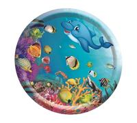 Cat Water Play Mat, Carnicero del Sensor de Gato | Sensor para Animales de Mascotas-Agua Alfombra de Agua Dashing Mat, para compañeros de Juego para compañeros de Juego, Perros, Conejillos de