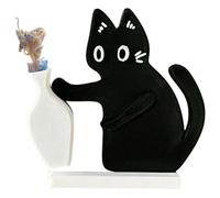 Cat Whisker Holder - Cute Magnetic Refrigerator Ornament for Organization | Adorable Cat-Shaped Fridge Magnet to Hold Notes Maps Calendars in Homes Kitchens Offices Cabinets Classrooms Cubicles
