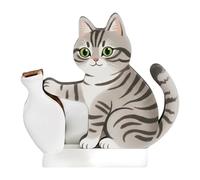 Cat Whisker Holder Magnet - Cat Memorial Fridge Magnets, Cute Kitten Whisker Keepsake Magnet, Magnetic Refrigerator Decor | For Whiteboard Map Notes Home Kitchen Cabinets Classroom Cubicle School
