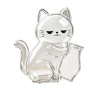 Cat Whisker Holder Magnet - Kitten Hair Container Magnets | Cute Kitten Whisker Container for Homeowners Animal Lovers Pet Parents Kitchen Office Whiteboard Locker Memo Board