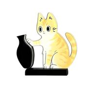 Cat Whisker Keeper Aesthetics Magnetic Decoration