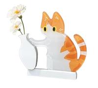 Cat Whisker Memorial Keepsake, Acrylic Storage Container with Wide Opening, Cute Holder for Refrigerators, Washing Machines, Bedroom Walls & Office Desks