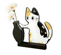 Cat Whisker Memorial Keepsake, Acrylic Storage Container with Wide Opening, Cute Holder for Refrigerators, Washing Machines, Bedroom Walls & Office Desks