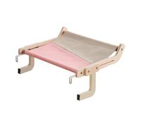 Cat Window Perch - Adjustable Kitten Hammock | Window Seat for Indoor Cats, Sturdy Shelf for Bedside Drawer, Cabinet Ledge, Hanging Rest for Sleeping, Furniture for Kitties Lounging View