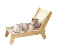 Cat Window Perch - Cat Hammock | Kitten Lounge, 4-Position Adjustable Indoor Large Elevated Sisal Scratcher Hammock For Small and Medium Cats, For Comfortable Resting
