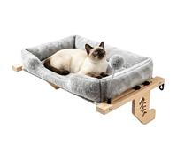 Cat Window Sill Hammock - Multi-Functional Pet Hanging Bed, All-Season