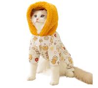 Cat Winter Clothes, Warm Kitten Outfit, Cold Weather Pet Clothing, Comfortable Cat Sweater, Animal Pattern Pet Clothes, Winter Puppy Jacket, Cozy Pet Apparel, Soft Fleece Cat Wear, Pet Winter Coat