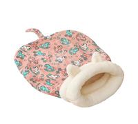 Cat Winter Sleeping Bag, Cozy Calming Cat Bed, Cat Hideaways for Winter, Snuggle Sack for Cats, Calming Cat Bed with Tail, Comfortable Cat Sleeping Bag, Indoor Cat Bed, Pet Snuggle Sack for Cats