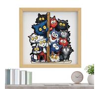 Cat Wooden Puzzle | Cat Wooden Jigsaw Puzzles | 3D Irregular Realistic Toy | For Lovers Adults Kids Wall Shelf Home Family Friends
