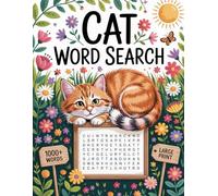 Cat Word Search: Charming Word Find Puzzles In Large Print For Adults & Seniors