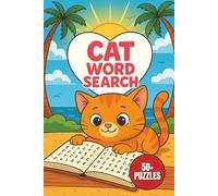 Cat Word Search Puzzle Book for Adults: 50+Easy-to-Read Cat Word Searches Featuring Breeds, Behaviors, & More | 6 x 9 Inches | 112 Pages | Fun Gift for Cat Lovers