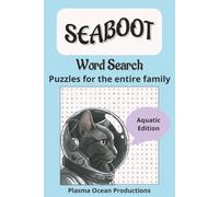 Cat Word Search Puzzle Book: Funny Advanced Word Search Book For Entire Family, Puzzle Book for Anxiety Relief and Relaxation, Aquatic Cat Edition (The Journey of a Cosmic Cat)