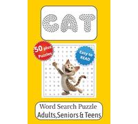 Cat Word Search Puzzle: Word Searches with easy to read print about cat, cats , kitten and cat lovers with over 500 words to find, Perfect for Cat and Animal Lovers