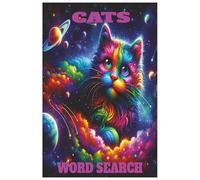 Cat Word Search Puzzles: 55 Relaxing Puzzles for Cat Lovers of All Ages