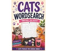 Cat Wordsearch: Cat Wordsearch Puzzlebook: For Teens, Adults and Seniors 6x9 Inches with 120 Pages | Challenge Your Brain with Cat themed Puzzles