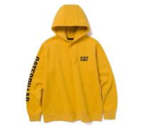 CAT Workwear Caterpillar - Sudadera con capucha para hombre, Amarillo Negro, X-Large