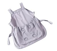 Cat Wrap Carrier, Pet Carrying Bag with Pocket, 28.94x23.82x1.18 Inches Adjustable Cat Sling Luggage, Gray Slings Carrier, Chest Wraps for Kittens and Puppies, Polyester Cotton